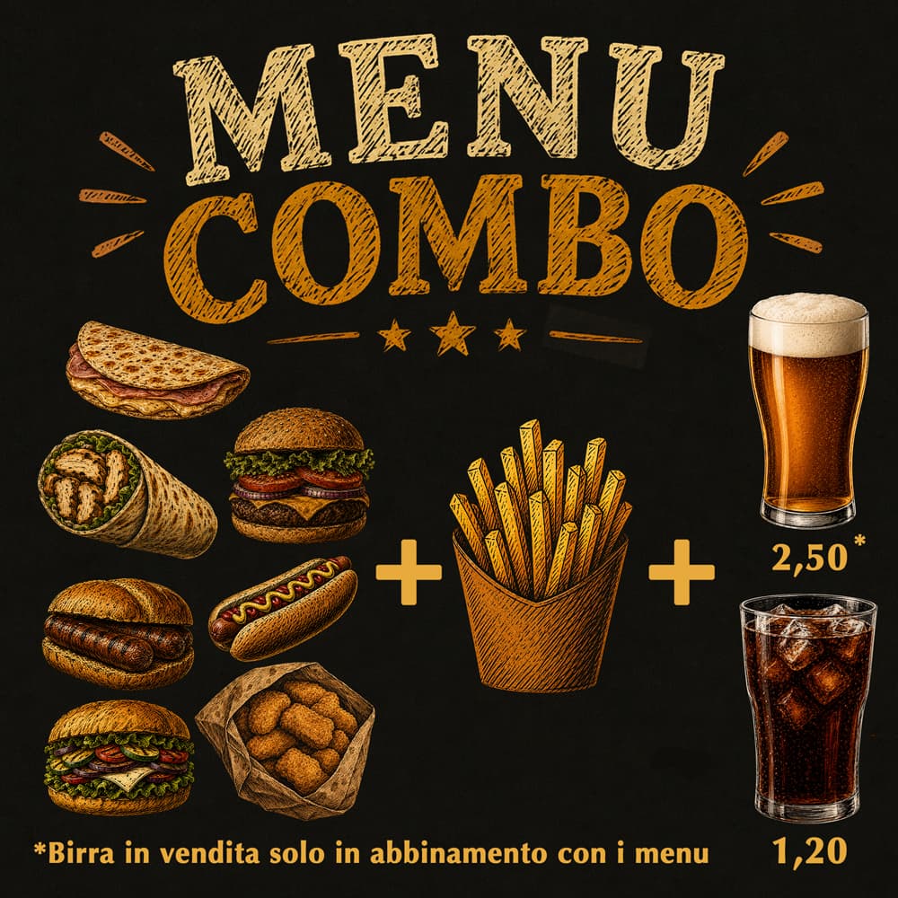Menu combo