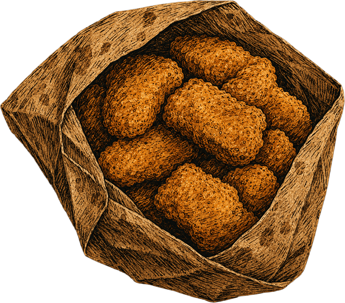 Nuggets di pollo (9 pezzi)