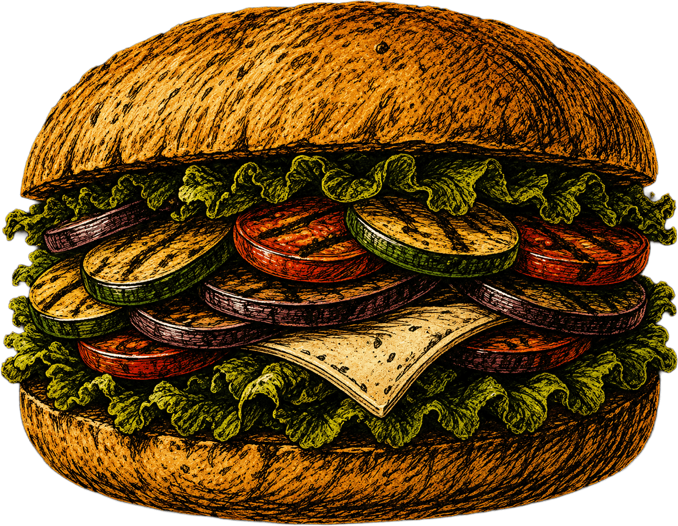 Panino vegetariano